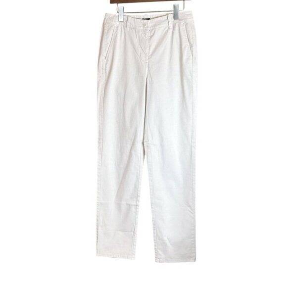 J. Crew Women's Kate Straight Leg Staight Pant Classic Ivory Size 4T NWT - Picture 3 of 8